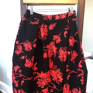 Full midi skirt